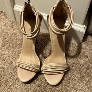 L.A.M.B stiletto heels. Unique design